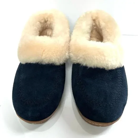 Lands' End Shoes Nwot Lands End Shearling Mules Slip On